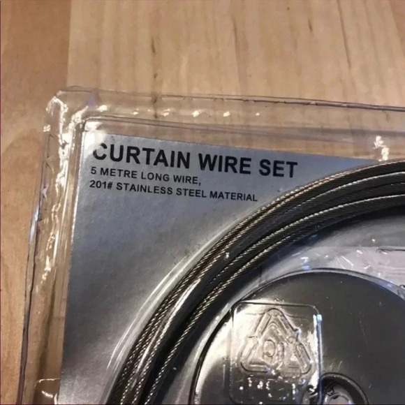 Curtain Wire Hanger and Clip Set NEW - Picture 3 of 5